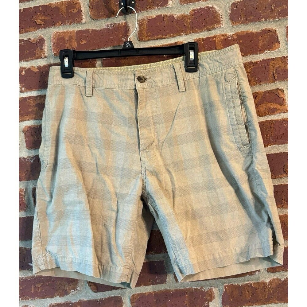 mens northface‎ shirts tan and brown size 34”